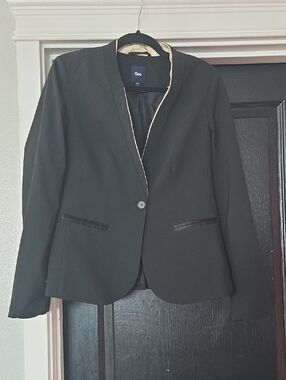 Gap Black Single-Button Blazer Size 6